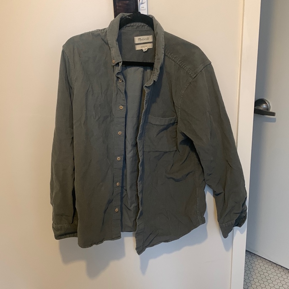 Madewell corduroy shirt. Worn twice